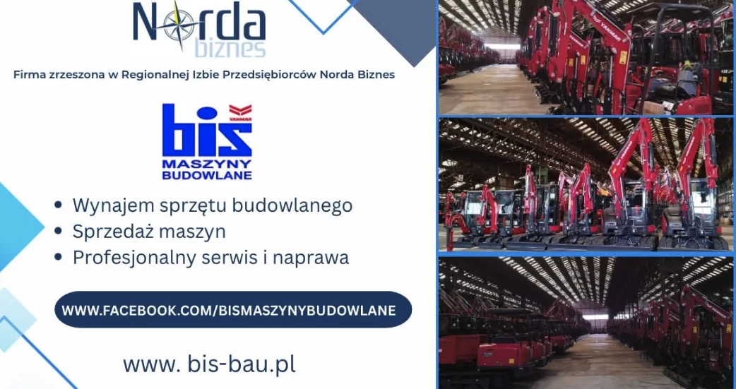 Prezentujemy BIS Maszyny Budowlane — sprzedaż, serwis i wypożyczalnia