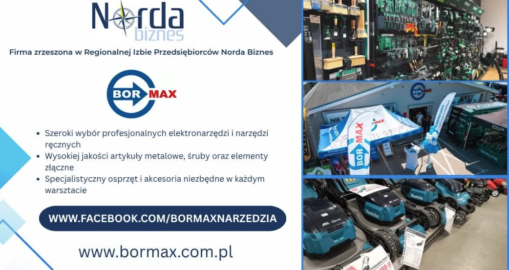 Prezentujemy Bormax — Centrum Narzędziowo-Metalowe z Wejherowa