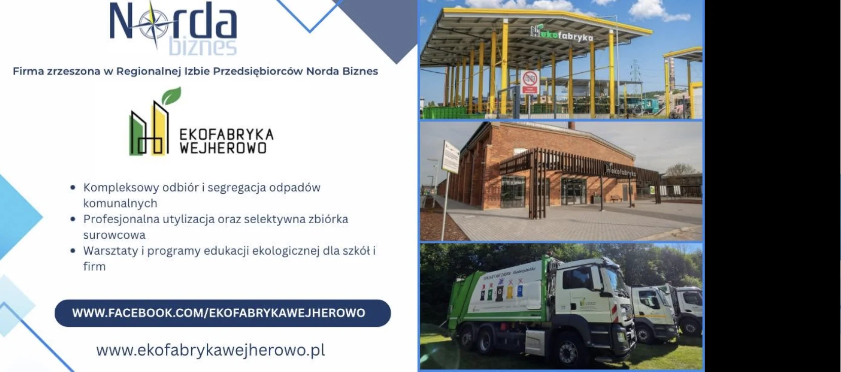 Prezentujemy Ekofabrykę Wejherowo — ekologiczna gospodarka odpadami