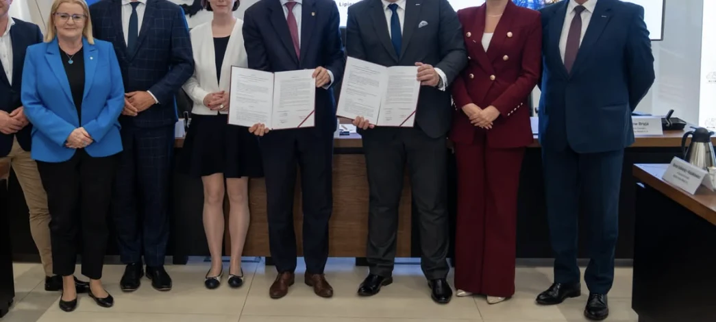 Podpisanie listu intencyjnego KGHM i Wojewodztwa Pomorskiego