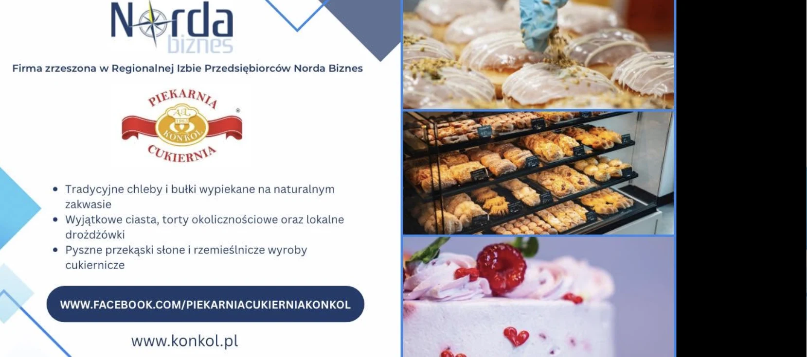 Prezentujemy Piekarnię-Cukiernię Konkol — mistrzów rzemiosła z Kłanina
