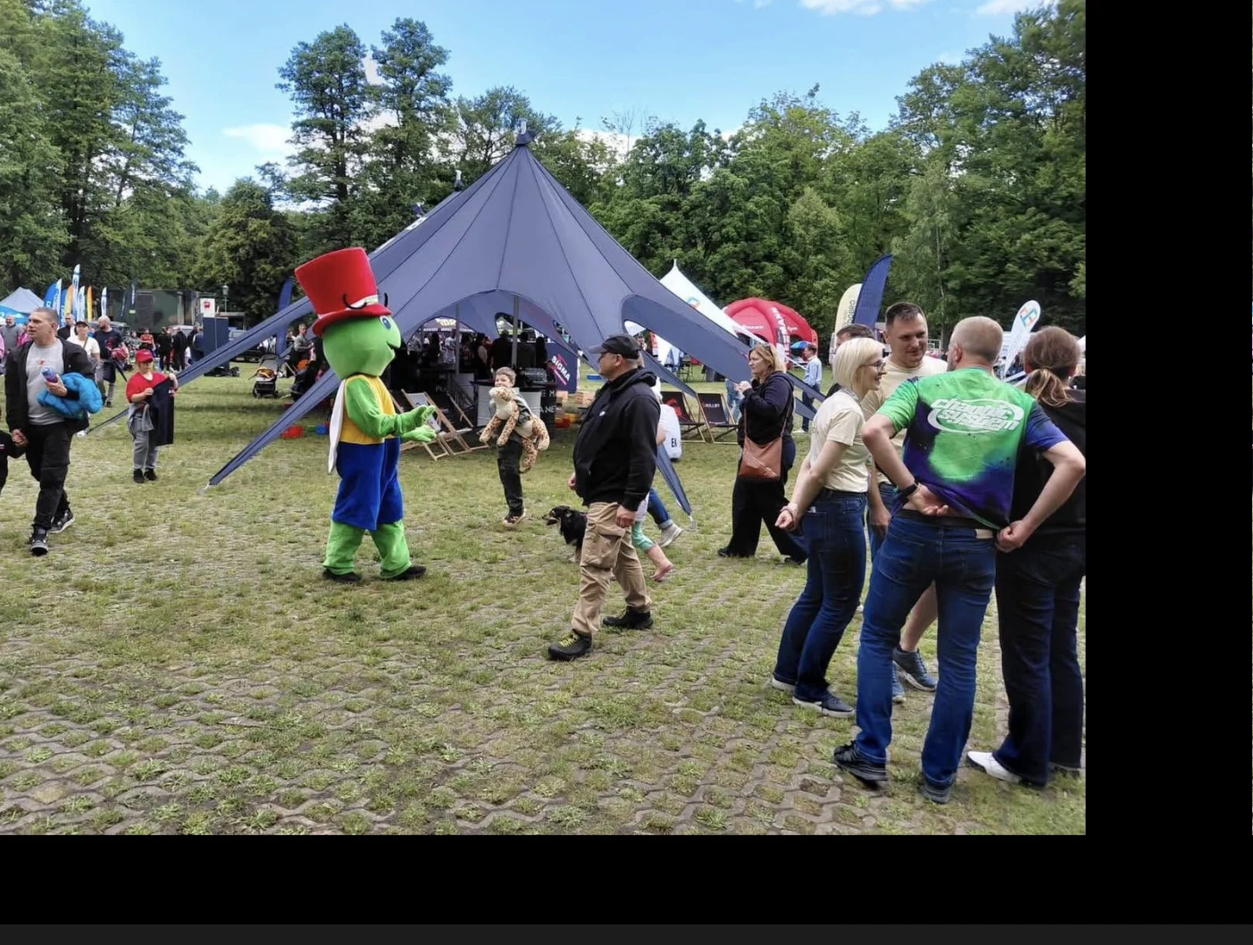 Piknik „Łączy nas dobro” w wejherowskim parku — fotorelacja