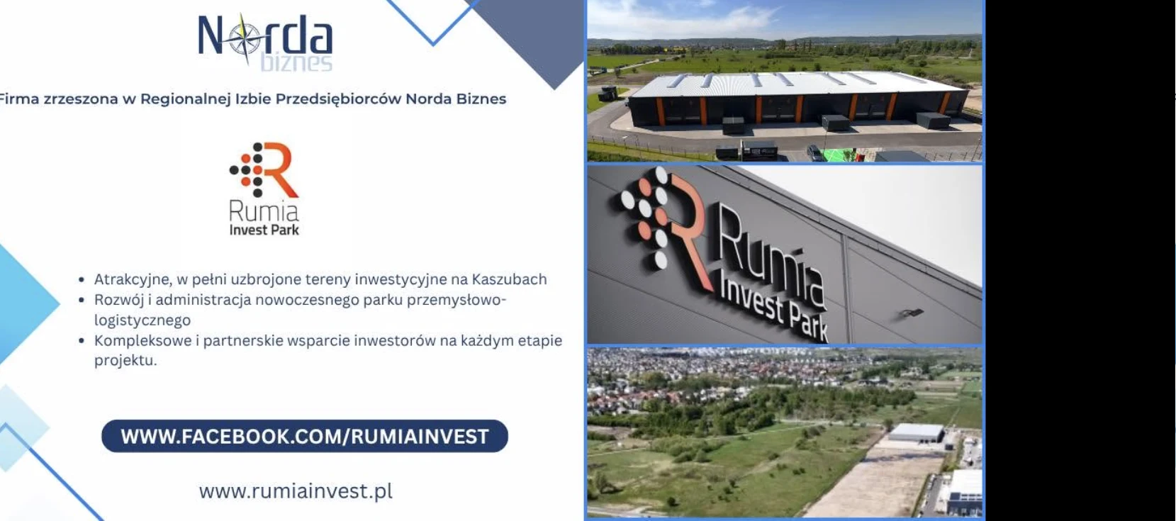 Prezentujemy Rumia Invest — tereny inwestycyjne Doliny Logistycznej